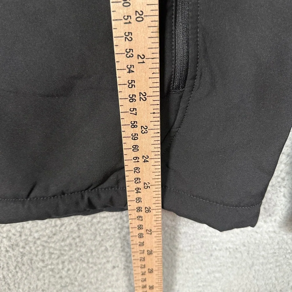 The North Face Mens M WindWall Fleece Lined Softshell Jacket Black Outdoors Hike